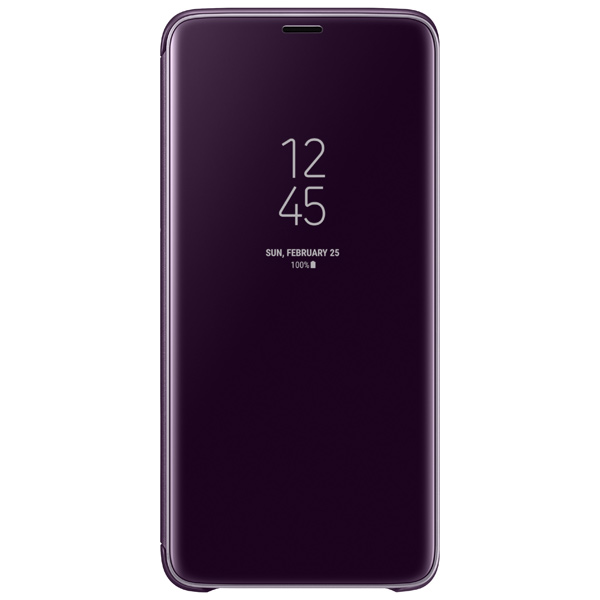 Чехол Samsung Clear View S.Cover для Galaxy S9+,Or.Gray