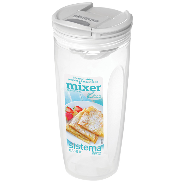 Шейкер Sistema BAKE-IT Shaker 700мл White (1278)