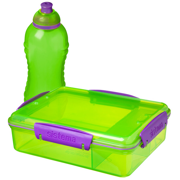 Набор для ланча Sistema Lunch Pack 975мл Green (41575) фото