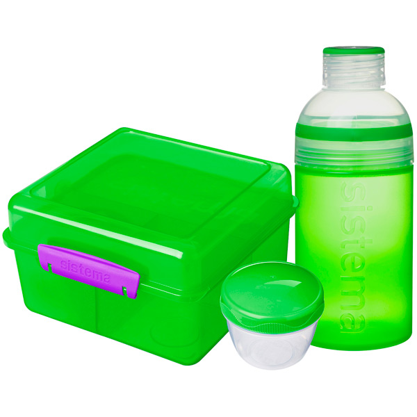 Набор для ланча Sistema Lunch Pack 2л Green (41580) фото