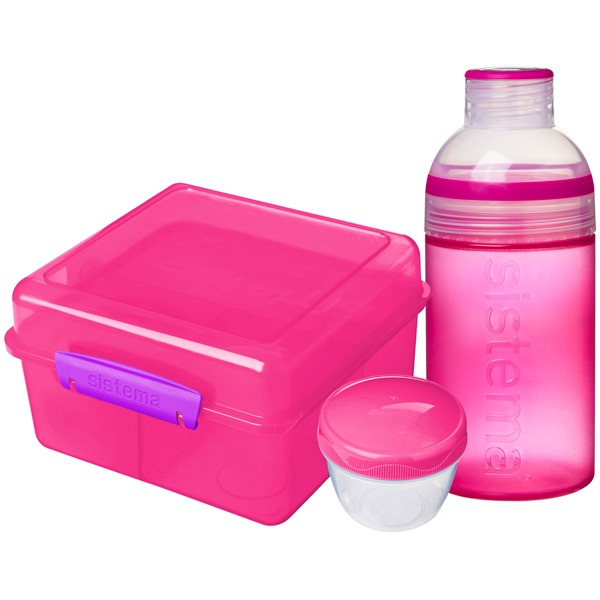Набор для ланча Sistema Lunch Pack 2л Red (41580)