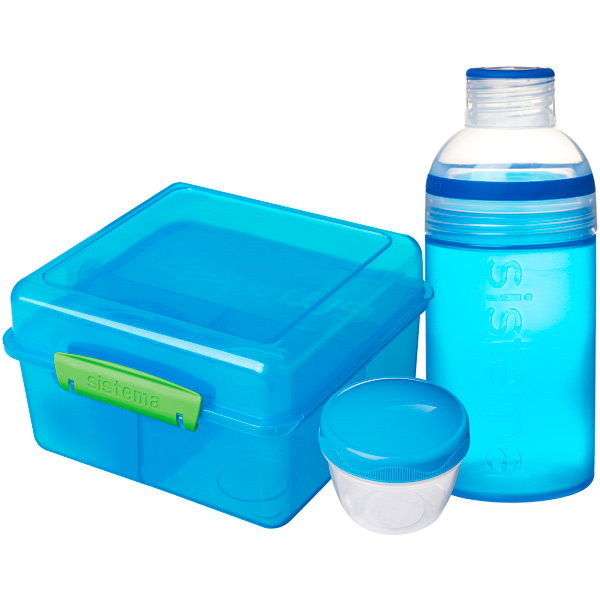 Набор для ланча Sistema Lunch Pack 2л Blue (41580) фото