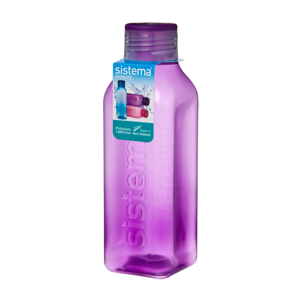 Бутылка для воды Sistema Hydrate Square Bottle 725мл Violet (880) фото