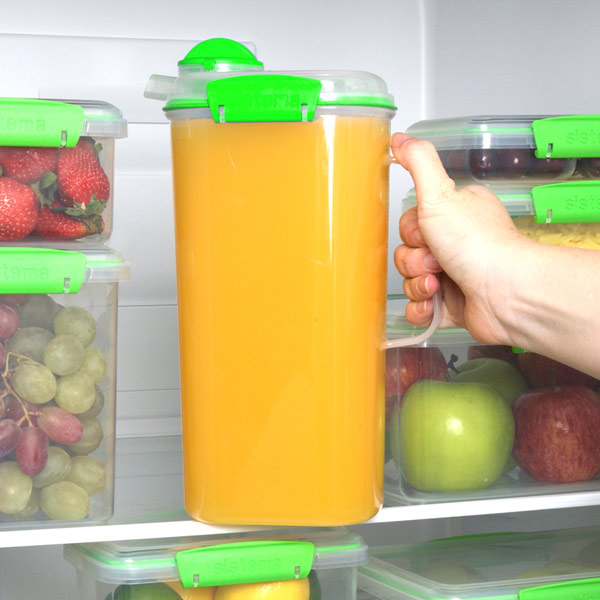 Кувшин для сока Sistema Juice Jug Fresh 2л лаймово-зеленый (951420)