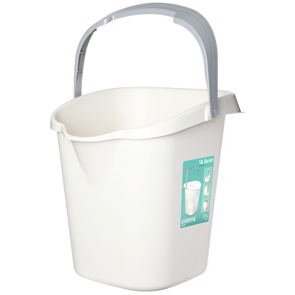 Ведро Sistema Home Bucket 10л White (51110) фото