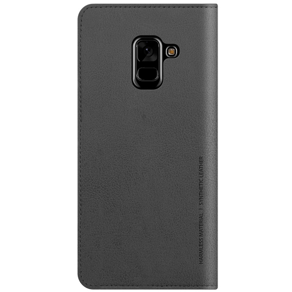 Чехол Araree Mustang Diary для Samsung A8 (2018) Charcoal Gray