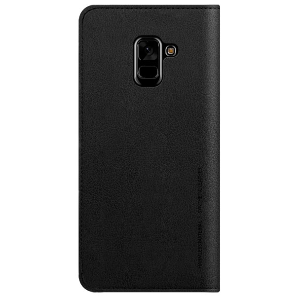 Чехол Araree Mustang Diary для Samsung A8+ (2018) черный