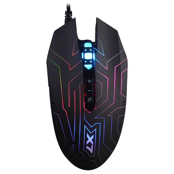 Игровая мышь A4Tech X77 черный фото