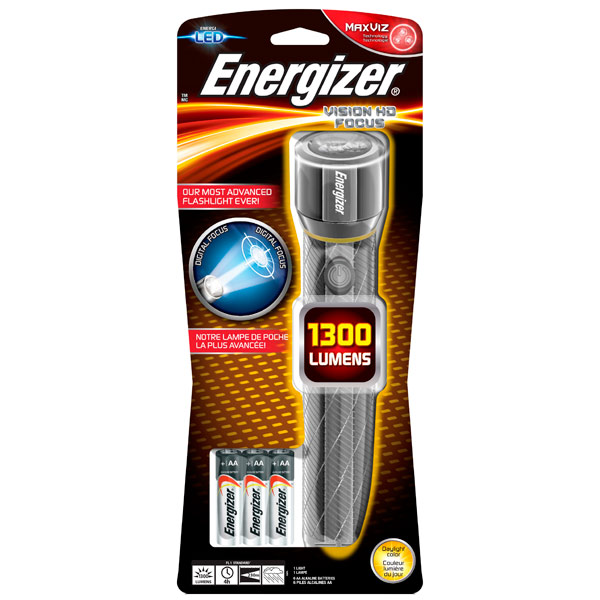 Фонарь бытовой Energizer Vision HD Focus 6AA (E300690600)