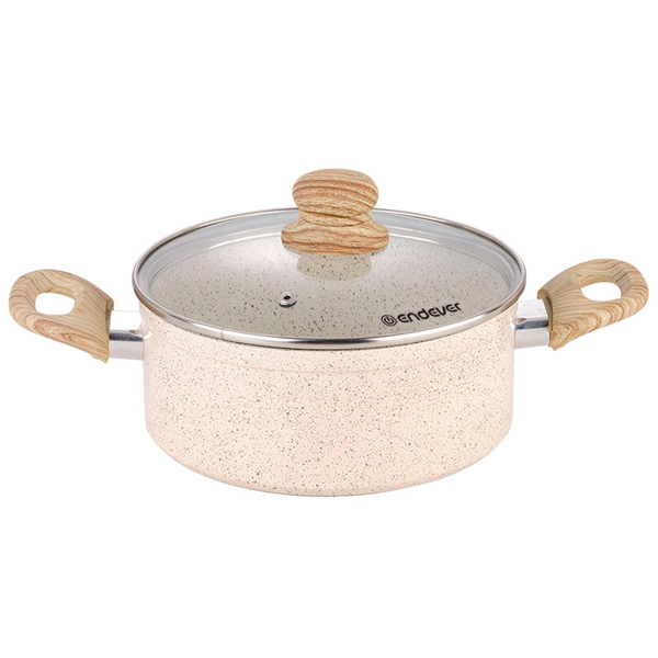 Кастрюля Endever Stone-Beige-20С фото