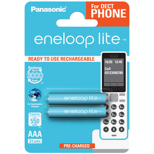 Аккумулятор Panasonic Eneloop BK-4LCCE/2DE фото