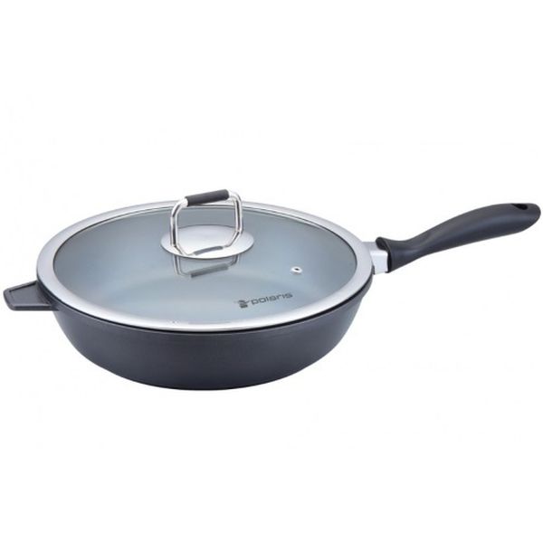 Сковорода Polaris EL-3453 Литой алюминий 28см с/кр