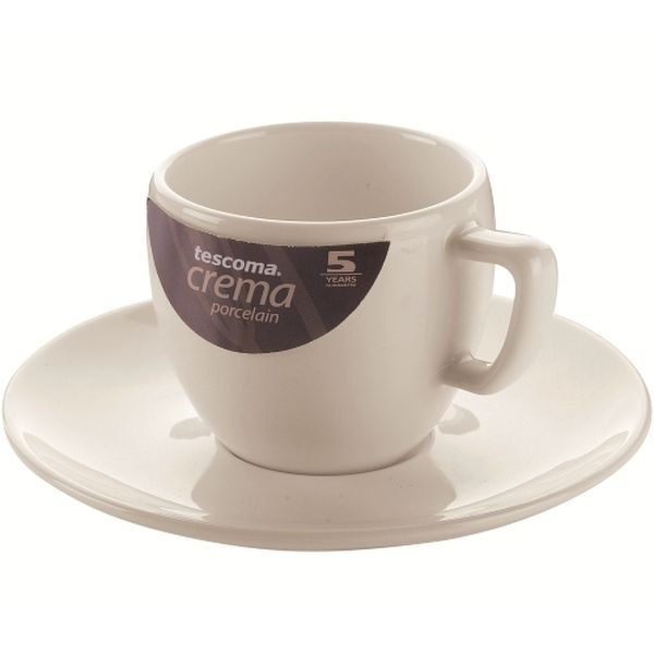 Чашка с блюдцем Tescoma CREMA ДЛЯ ЭСПРЕССО 387120