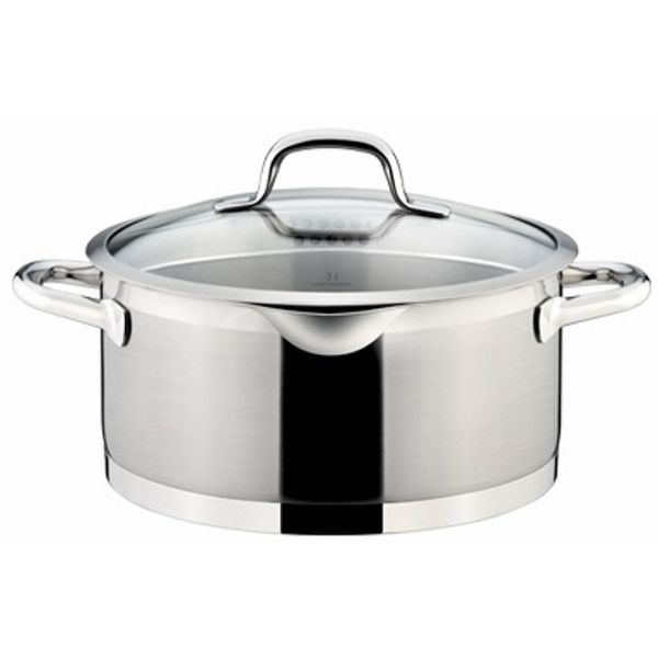 Кастрюля с крышкой Tescoma 24см 5.0л 780255