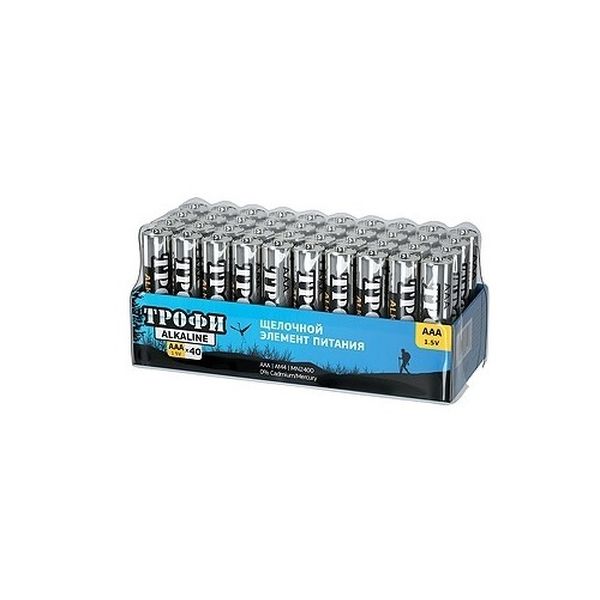 Батарея Трофи LR03-40 BULK фото