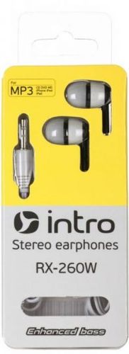 Наушники внутриканальные Intro RX-260W