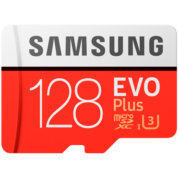 Карта памяти MicroSD Samsung 128GB Evo Plus (MB-MC128GA/RU) фото