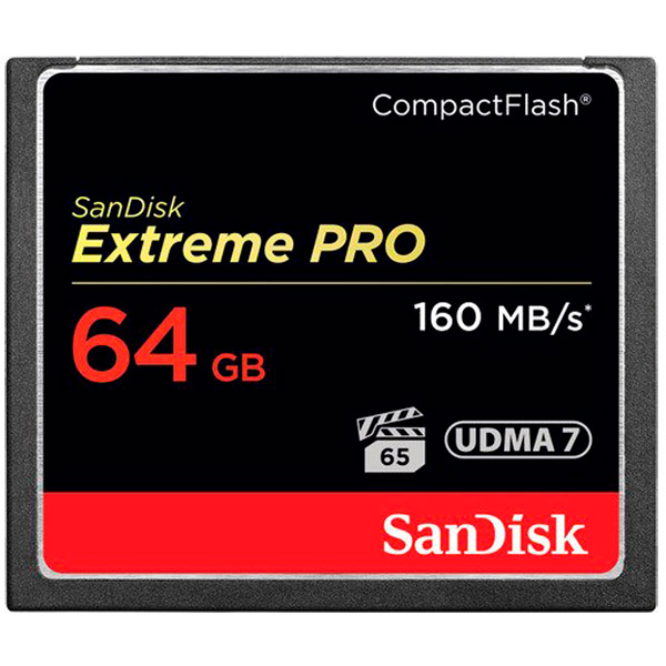 Карта памяти CompactFlash SanDisk SDCFXPS-064G-X46 фото