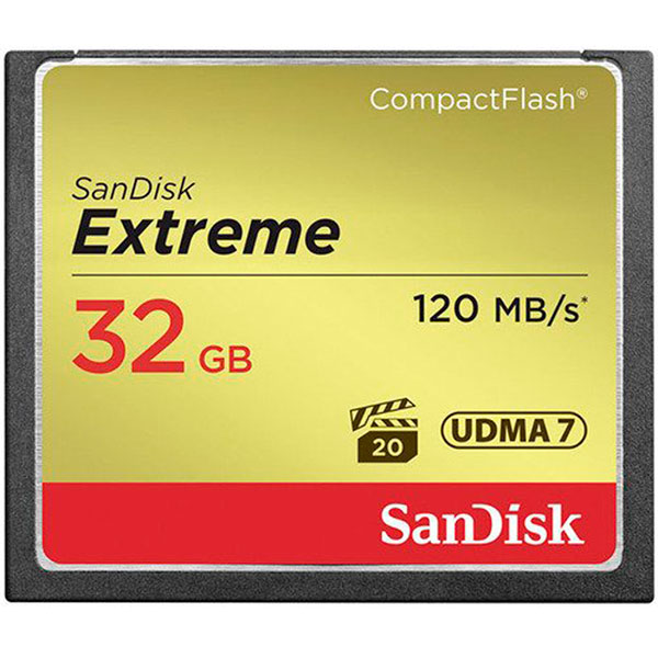 Карта памяти CompactFlash SanDisk SDCFXSB-032G-G46 фото