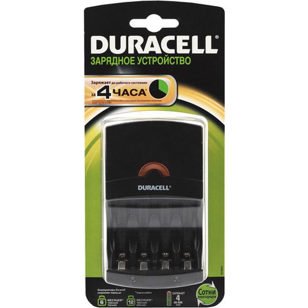 Зарядное устройство + аккумуляторы Duracell CEF14(БЕЗ АКК) фото