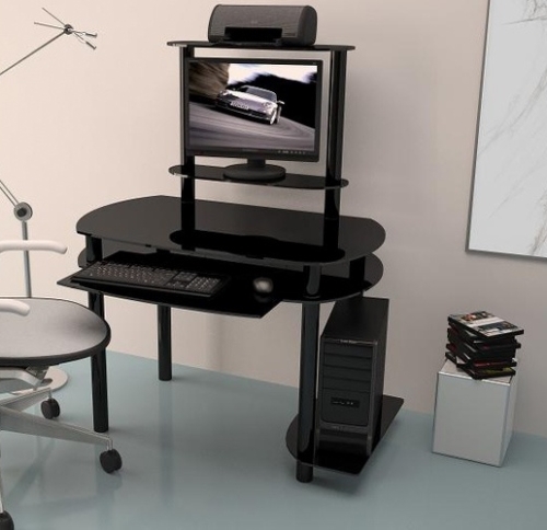 Стол компьютерный АКМА NOIR-02 Черный