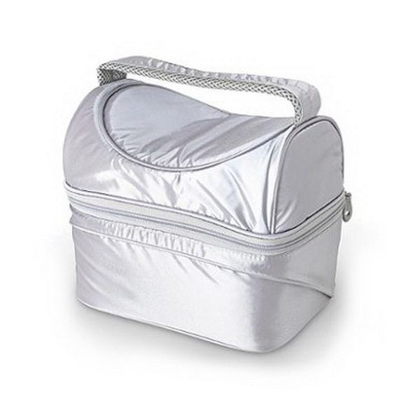 Сумка - изотермический контейнер Thermos PopTop Dual серебристый