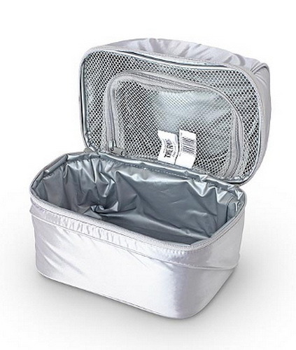 Сумка - изотермический контейнер Thermos PopTop Dual серебристый