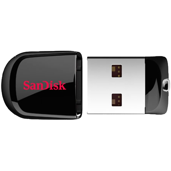 Флеш-диск SanDisk 64GB CZ33 Cruzer Fit USB 2.0 фото