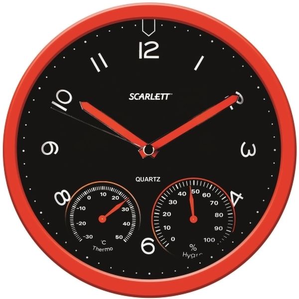 Часы настенные Scarlett SC-WC1011O