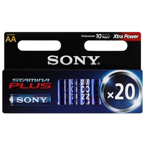 Батарея Sony LR6-20BL STAMINA PLUS [AM3M20D] фото