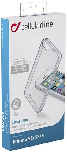 Чехол Cellular Line CLEARDUOIPH5T фото