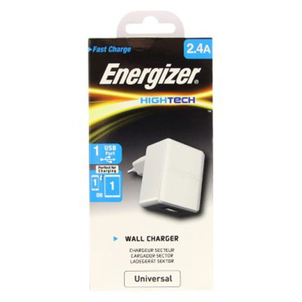 Сетевое зарядное устройство Energizer ACA1BEUHWH3