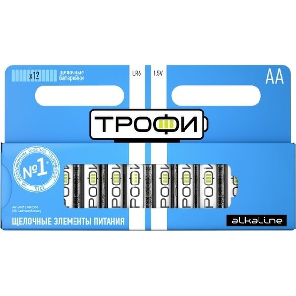 Батарея Трофи LR6-12BL фото