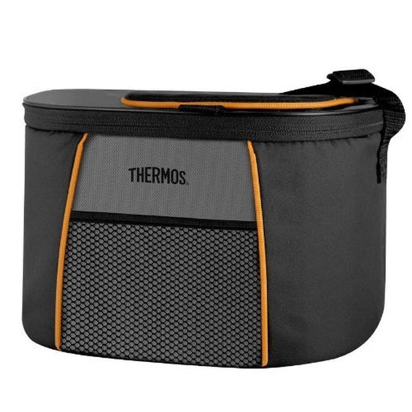 Сумка - изотермический контейнер Thermos E5 6 Can C Black/серый