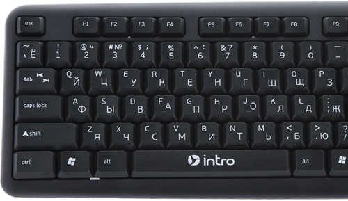 Клавиатура проводная Intro KU100
