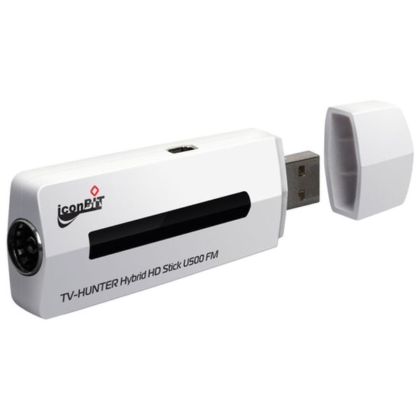 ТВ-тюнер компьютерный iconBIT Hybrid HD Stick U500FM фото