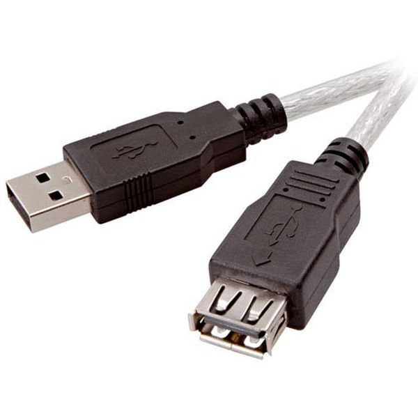 Кабель для компьютера Vivanco USB2.0 папа/мама 1,8м (45232) фото