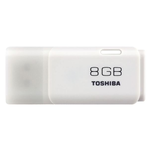 Флеш-диск Toshiba USB FD 8GB TRANSMEMORY белый фото