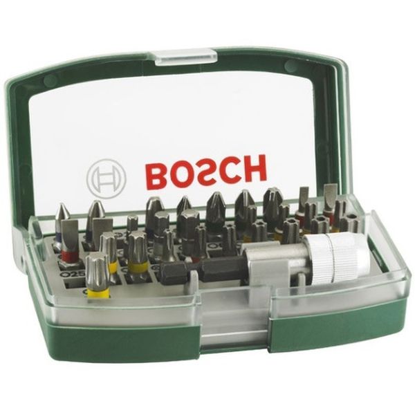 БИТЫ Bosch НАБОР БИТ-32 COLORED фото