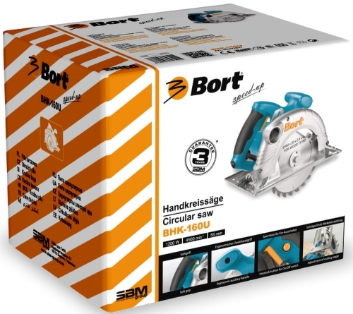 Электропила циркулярная Bort BHK-160U