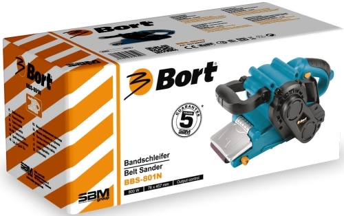 Ленточная шлифовальная машина Bort BBS-801N