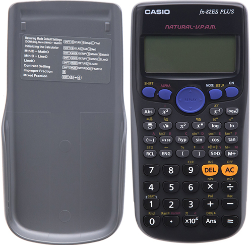 Калькулятор Casio FX-82ESPLUSBKSBEHD