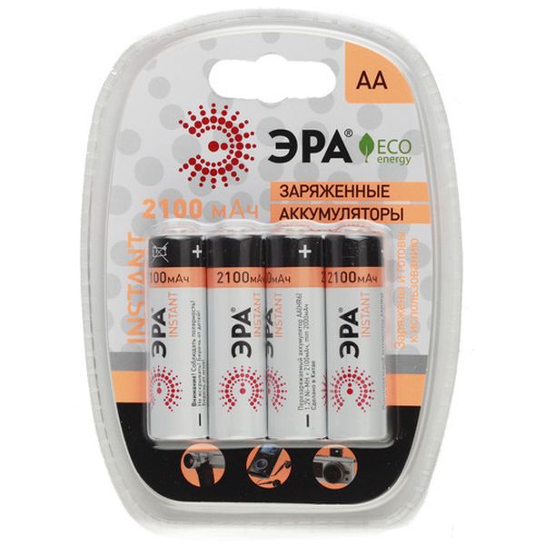 Аккумулятор ЭРА HR6-4BL 2100MAH фото