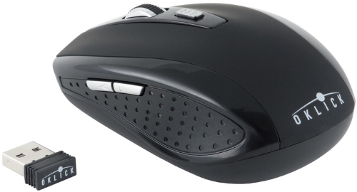 Мышь беспроводная Oklick 455MW черный
