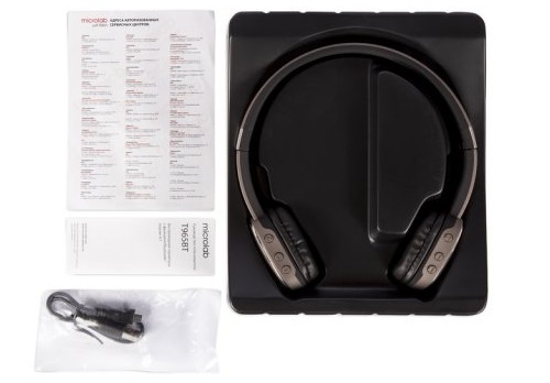Наушники полноразмерные Microlab T965BT темно-серый