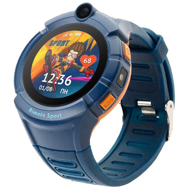 Часы с GPS трекером Кнопка Жизни Aimoto Sport Blue (9900104)