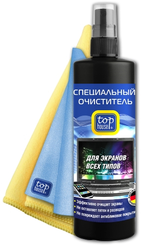 Чистящее средство для ТВ Top House ГЕЛЬ + 2 САЛФ
