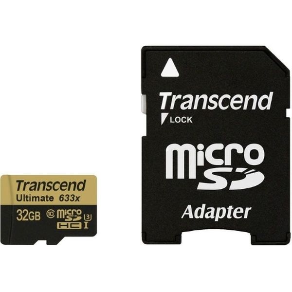 Карта памяти MicroSD Transcend TS32GUSDU3