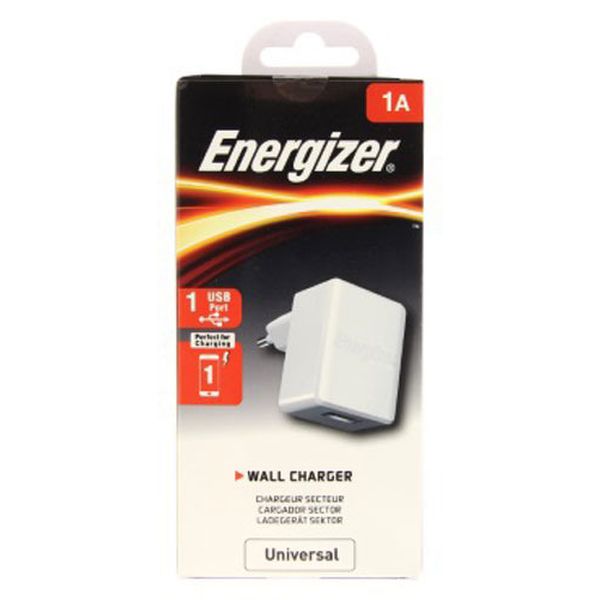 Сетевое зарядное устройство Energizer ACA1AEUCWH3