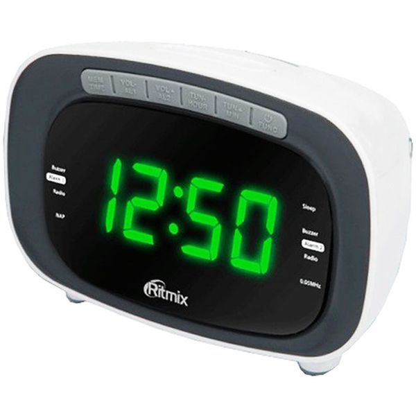 Радио-часы Ritmix RRC-1250 WHITE фото